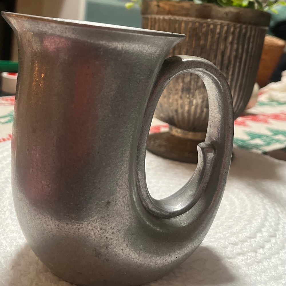 vintage Wilton Armetale French Horn mug or tankard
